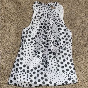 Classy Poka-Dot Tank